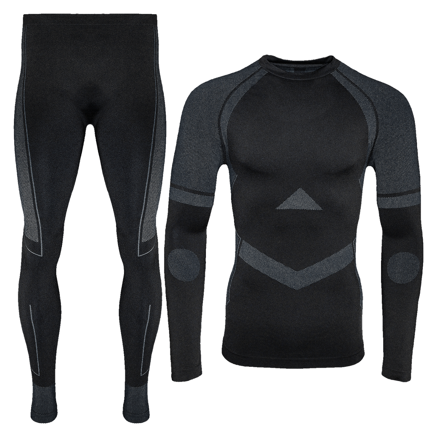 HEAT BOOSTER® Naadloze Heren Thermo Ondergoed Set Blauw