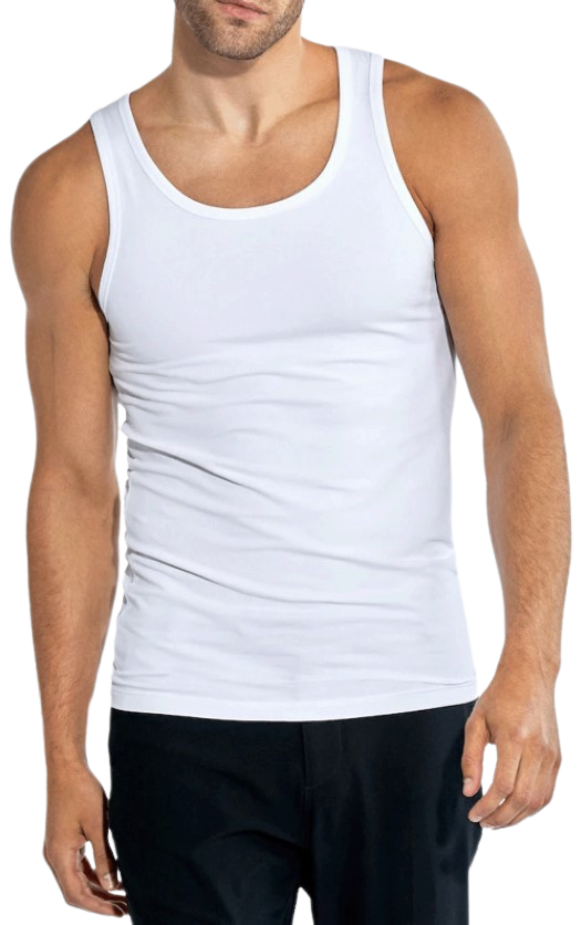 GIANVAGLIA® Deluxe Heren Katoenen Onderhemd Tank Top